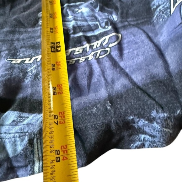 Blue Hawaiian shirt with car print hawaiian #Hawaiian #VintageCars #Surf - Picture 4 of 6